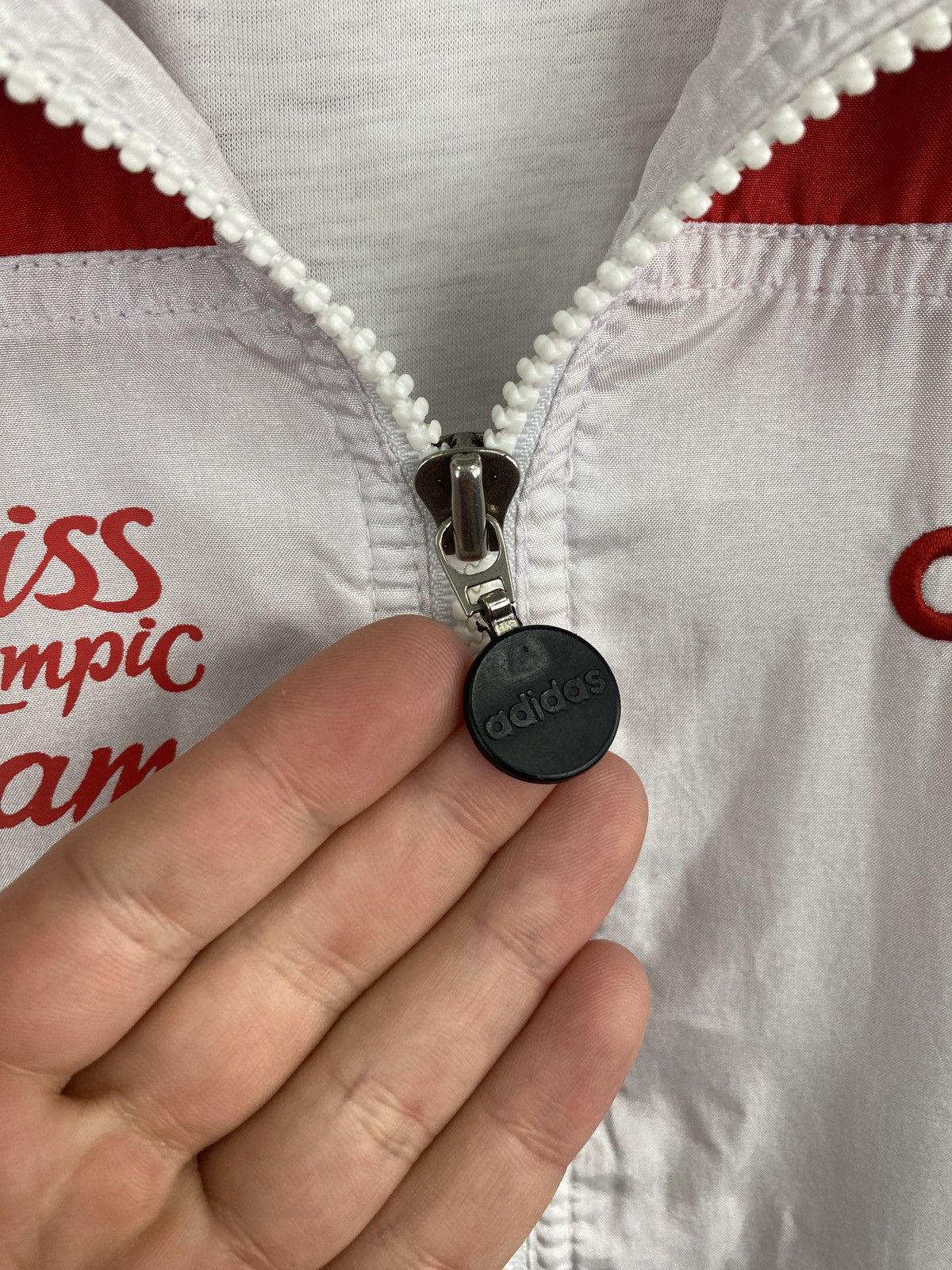Adidas 🇨🇭 Vintage 80s Adidas Swisse Olympic Team Games Switzerland Size US M / EU 48-50 / 2 - 8 Thumbnail