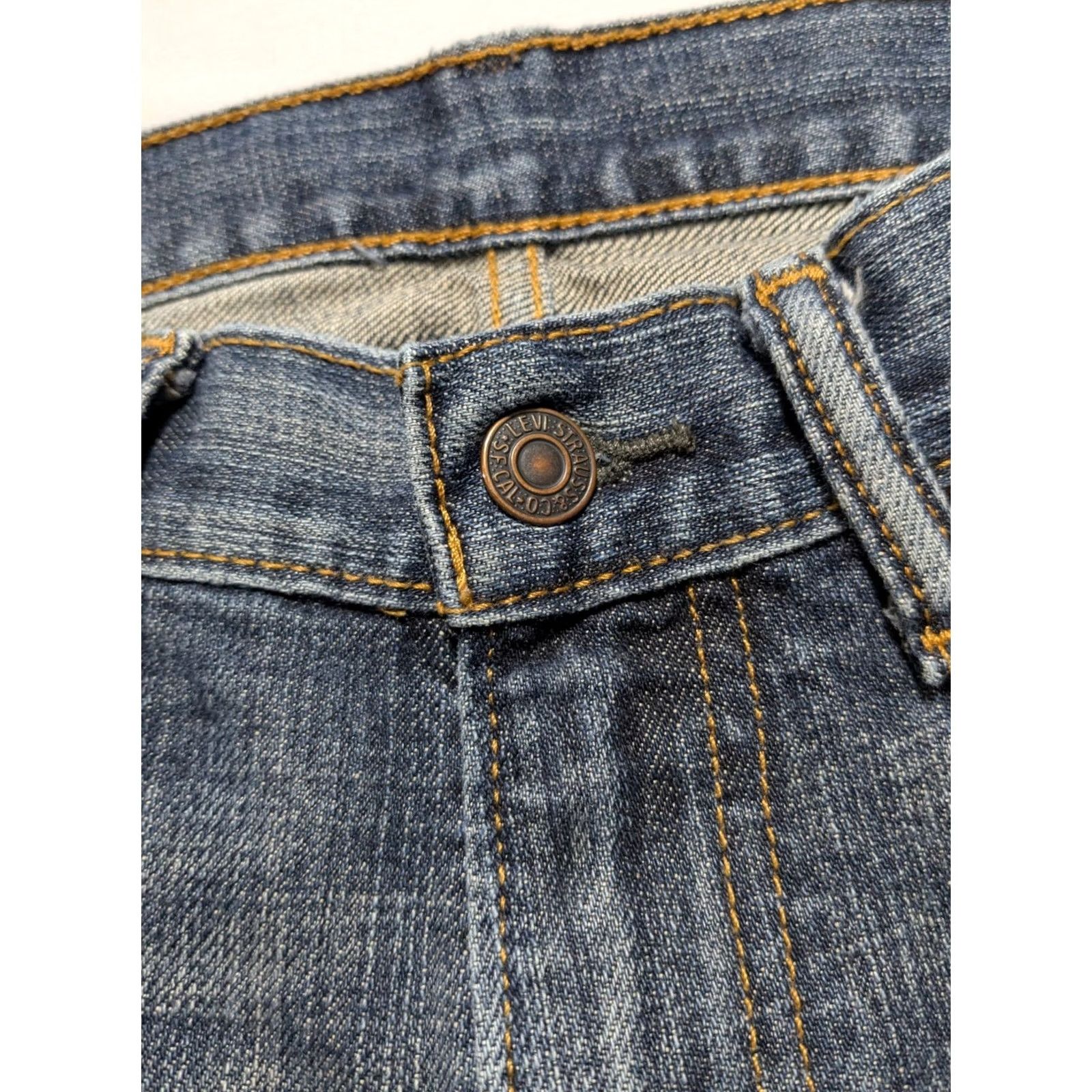 Levi's LEVIS 505 RED TAB Men 34X30 Regular Straight Denim Blue Jeans Size US 34 / EU 50 - 5 Thumbnail