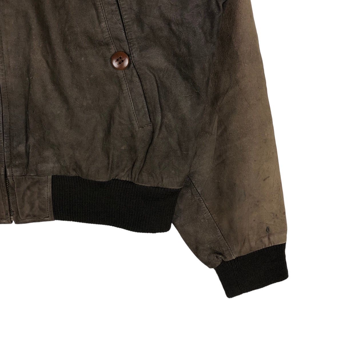 Japanese Brand 🔥90’s Vintage Bomber Jacket Soft Leather Mitsumine Japan Size US M / EU 48-50 / 2 - 5 Thumbnail