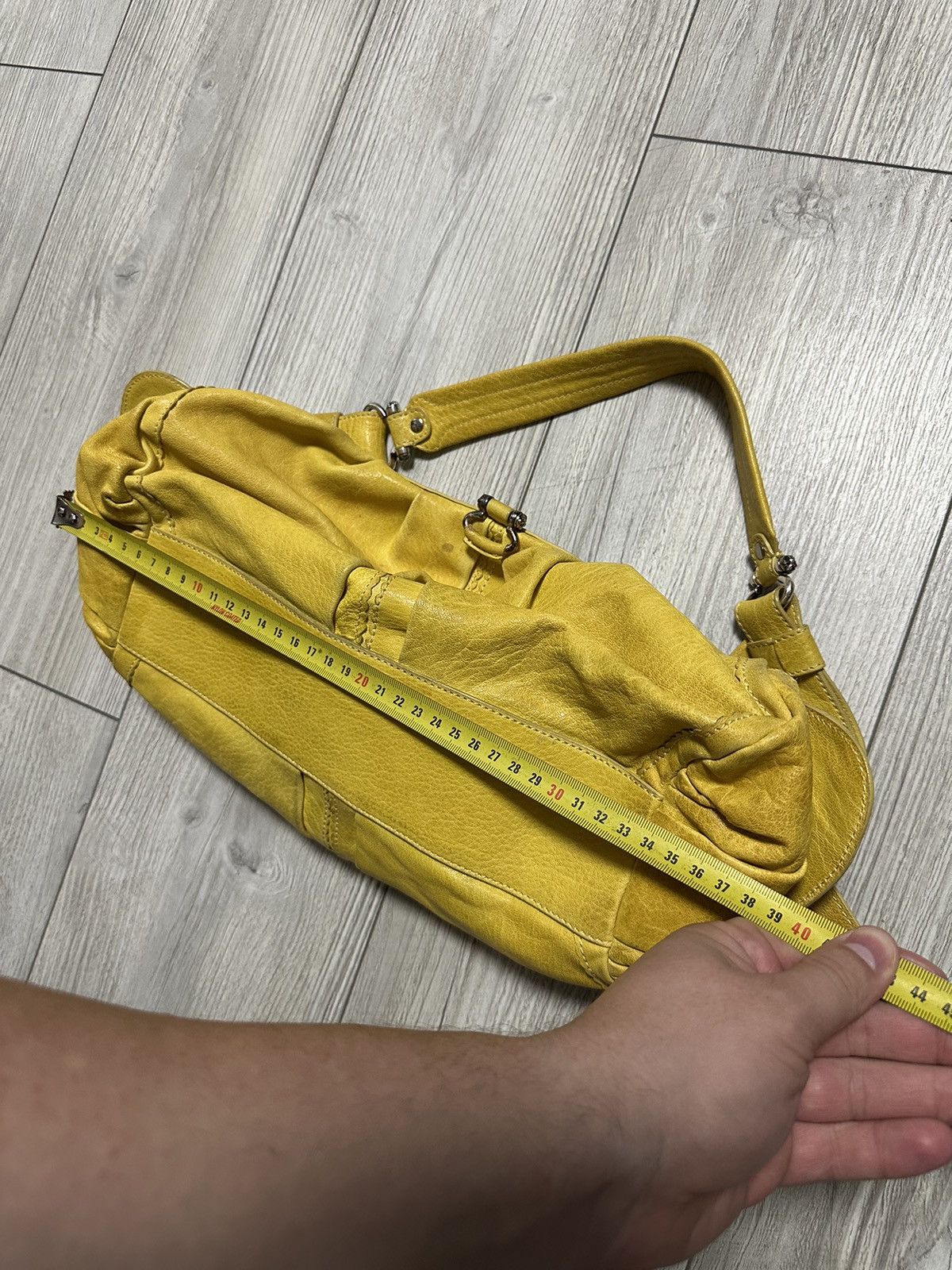 Hugo Boss Hugo Boss Calf Skin Leather Bag Shoulder Handle Slouch Size ONE SIZE - 14 Thumbnail