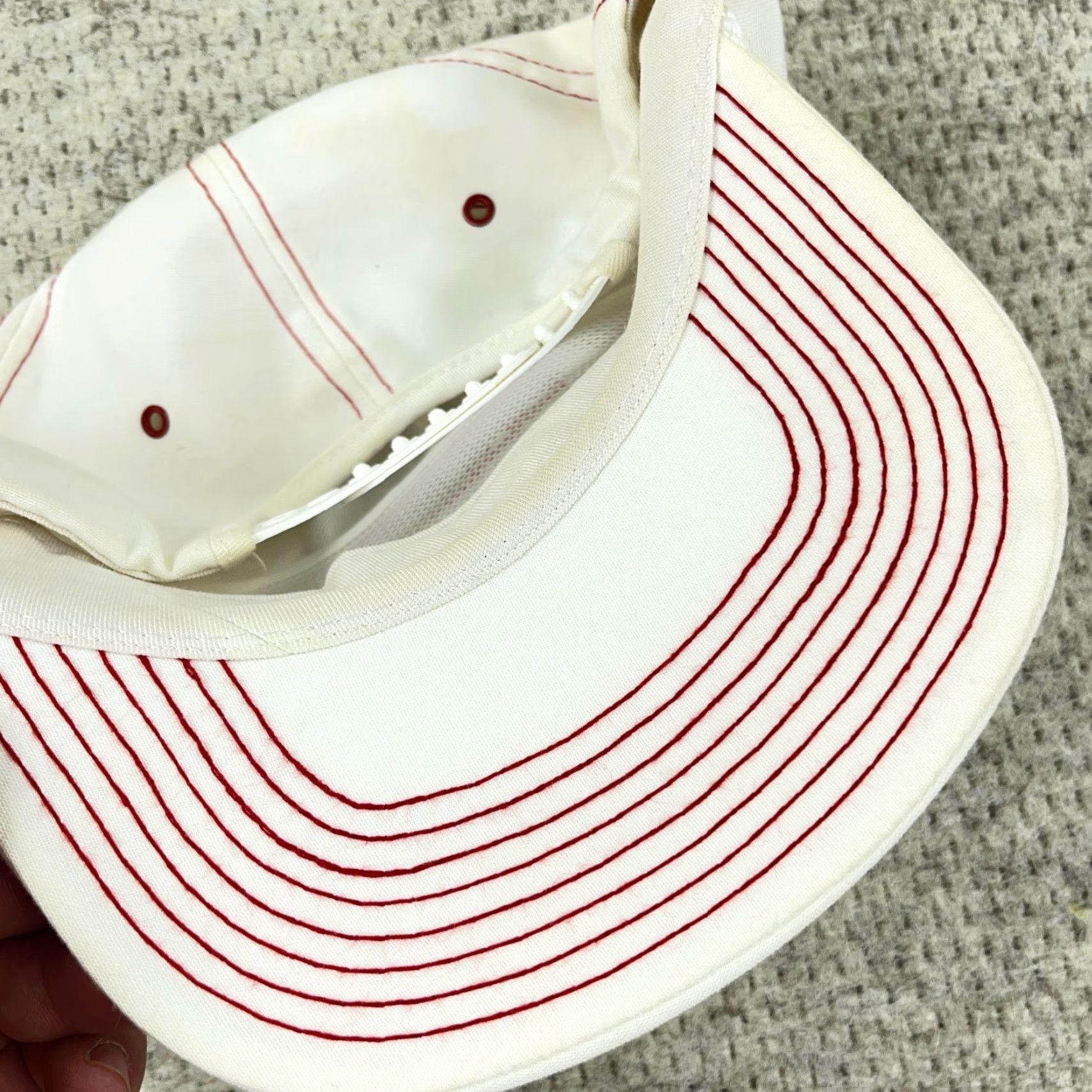 Roper VINTAGE Indy 500 Trucker Hat Snapback Made In USA 80s Dodge Rope Racing 1987 Size ONE SIZE - 6 Thumbnail