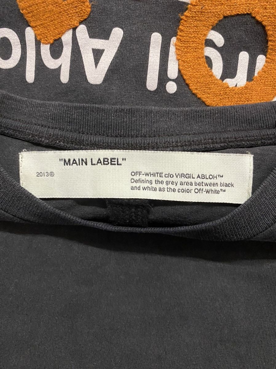 Off-White Off-White 2019 Pictogram Stickman Tee Size US S / EU 44-46 / 1 - 4 Thumbnail