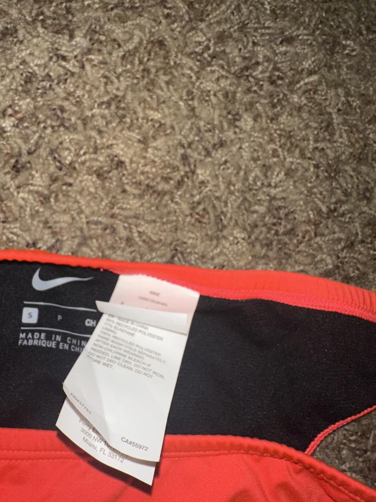 Nike Women's Nike Essential Cheeky Orange/Red Swim Bottom Size ONE SIZE - 6 Thumbnail