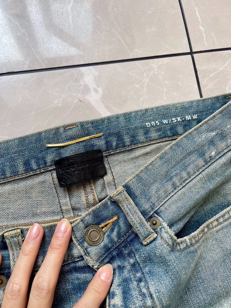 Saint Laurent Paris Saint Laurent Paris Ripped jeans Size US 28 / EU 44 - 2 Thumbnail