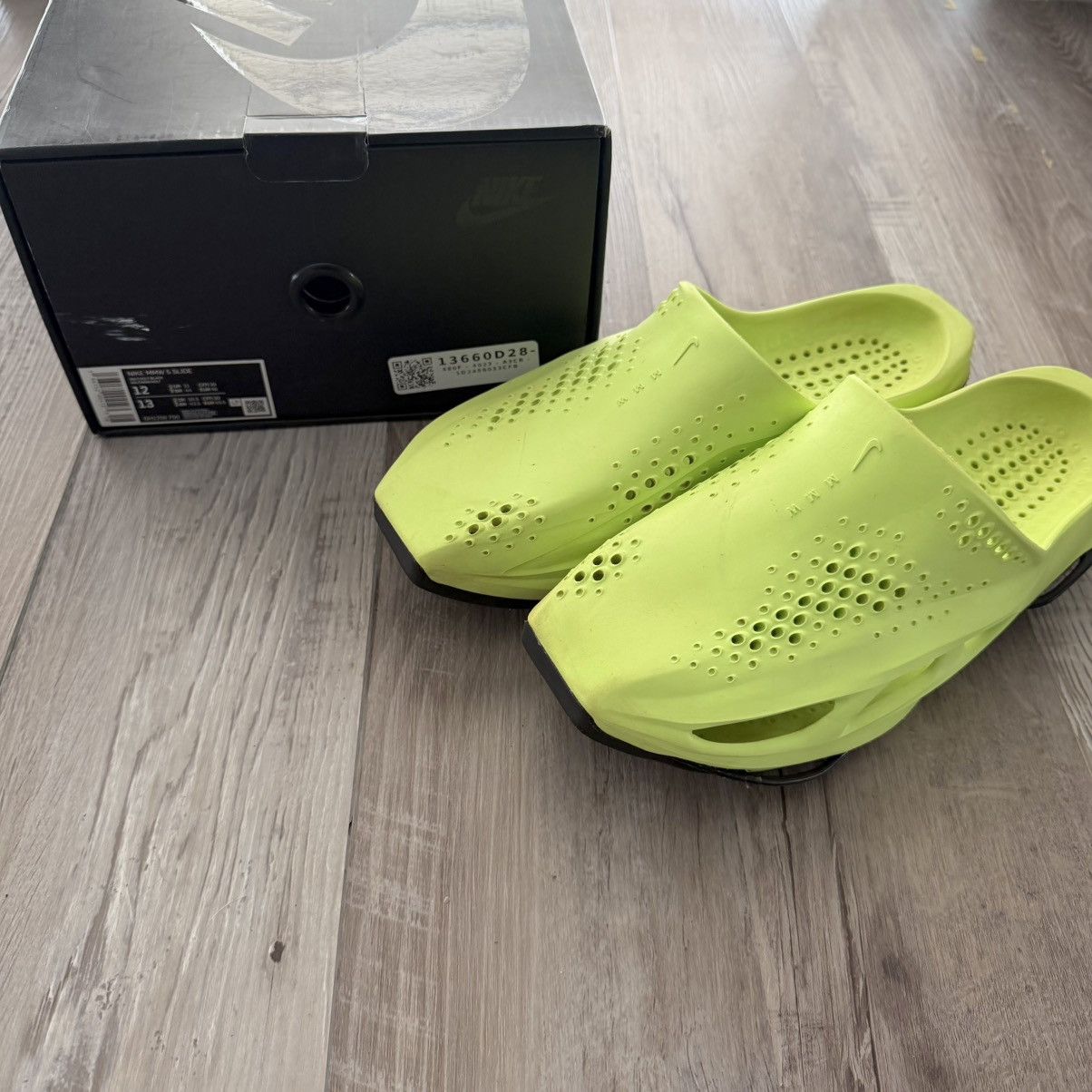 MMW × Nike NIKE • MMW 005 Slide "Volt" (12M) Size US 12 / EU 45 - 5 Thumbnail