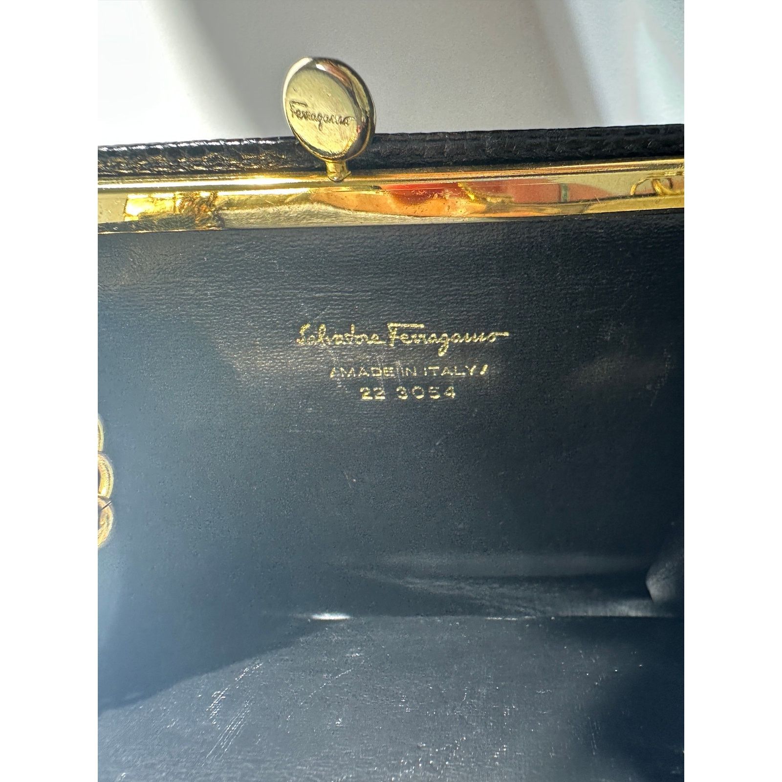 Salvatore Ferragamo SALVATORE FERRAGAMO Vara Bow Kiss Lock Chain Shoulder Bag Size ONE SIZE - 14 Thumbnail