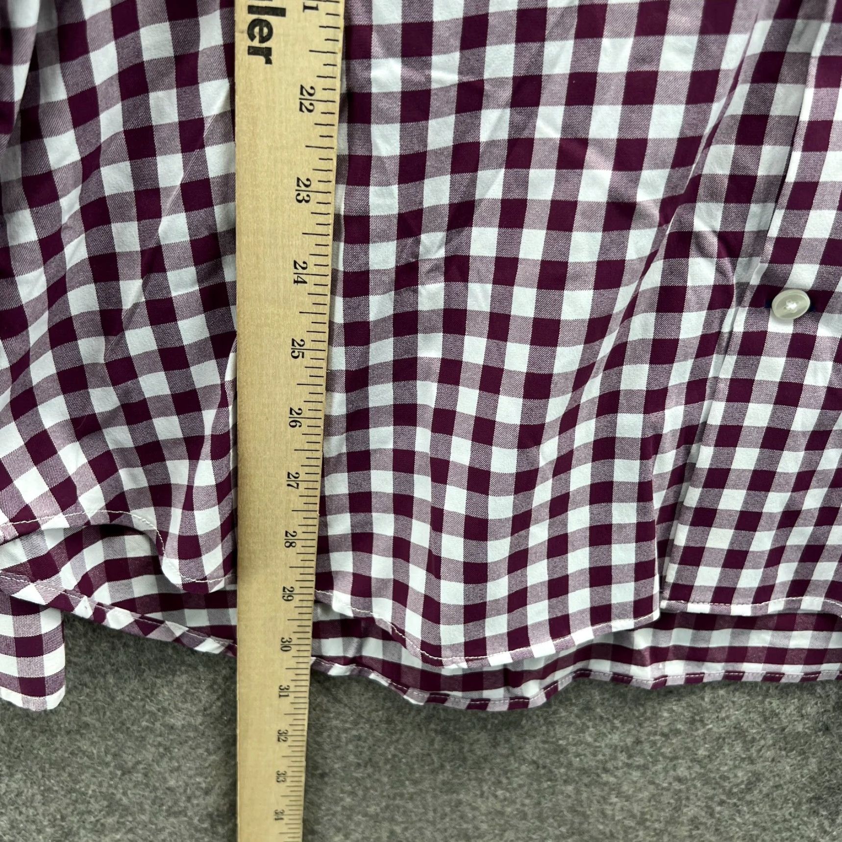 Bonobos VINTAGE Bonobos Shirt Men XXL Purple Check Button-Down Slim Fit Casual/Business/Formal Wear Size US XXL / EU 58 / 5 - 7 Thumbnail