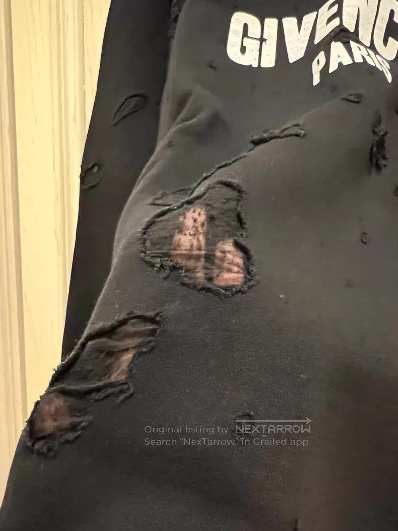 Givenchy Givenchy Ripped Hoodie Size US XS / EU 42 / 0 - 4 Thumbnail