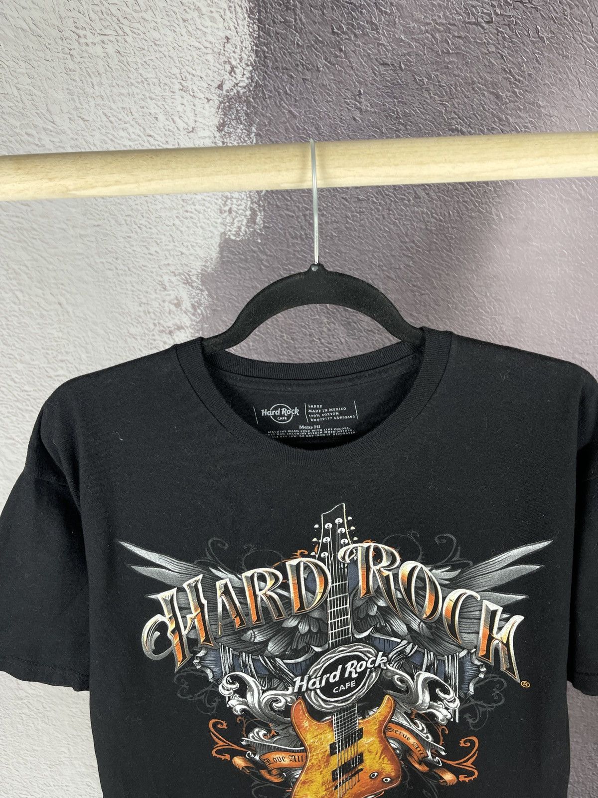 Band Tees Hard Rock Cafe / Las Vegas big logo T-Shirt Size US L / EU 52-54 / 3 - 7 Thumbnail
