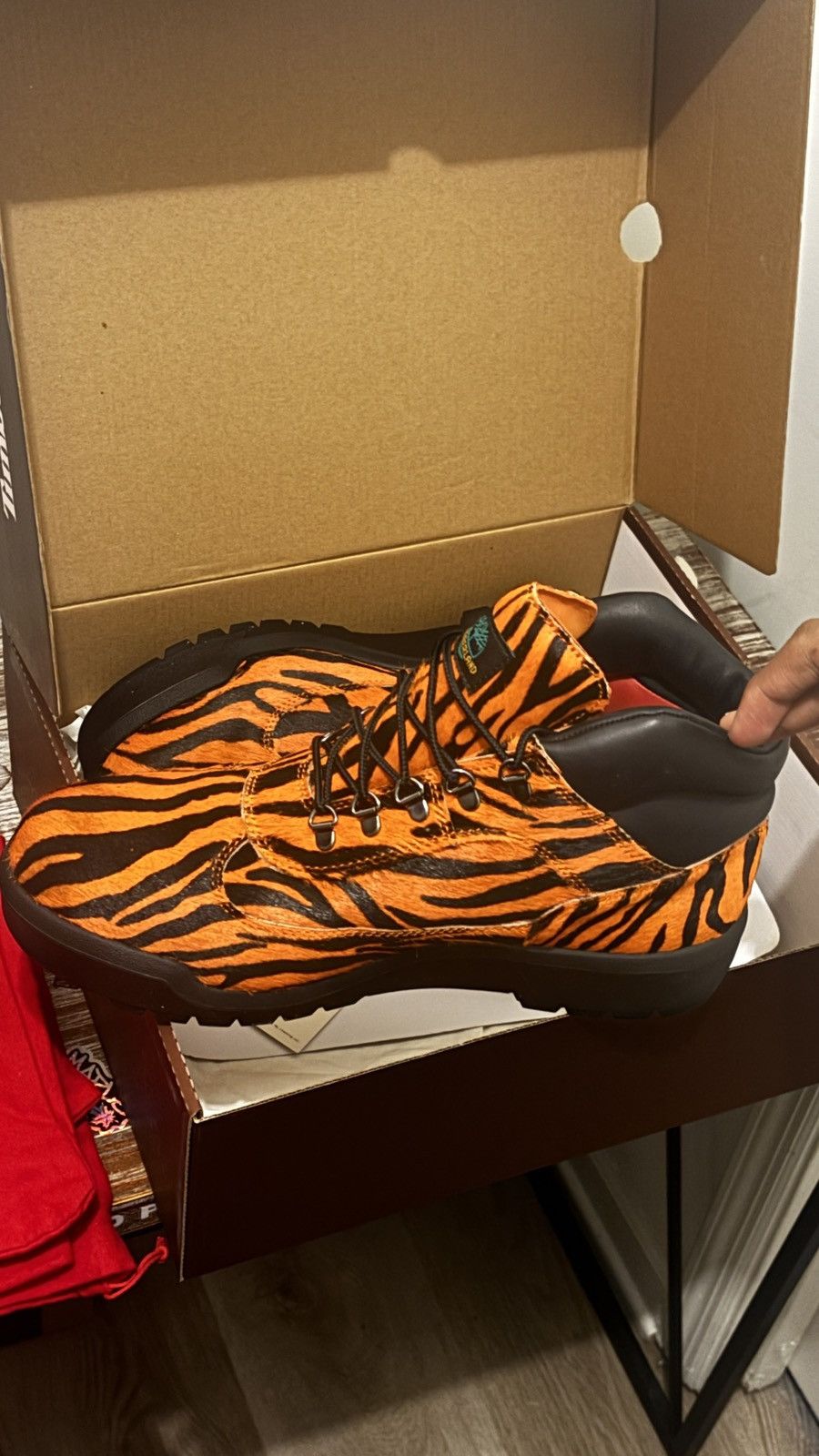 Supreme 2024 Supreme × Timberland Field Boot 'Tiger' Size US 11 / EU 44 - 4 Thumbnail