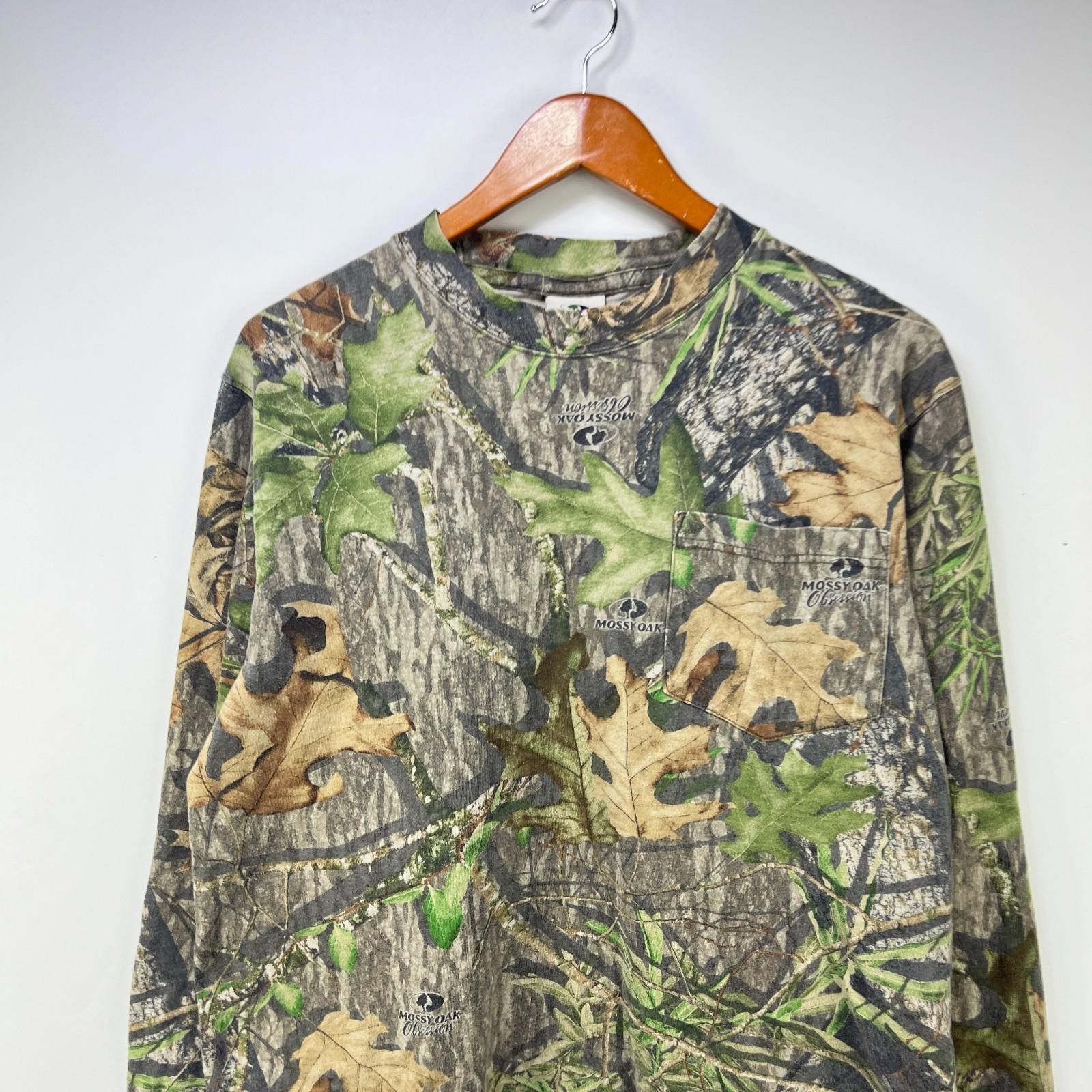Vintage Vintage Mossy Oak Tree Camo Long Sleeve Shirt Large Size US L / EU 52-54 / 3 - 2 Thumbnail