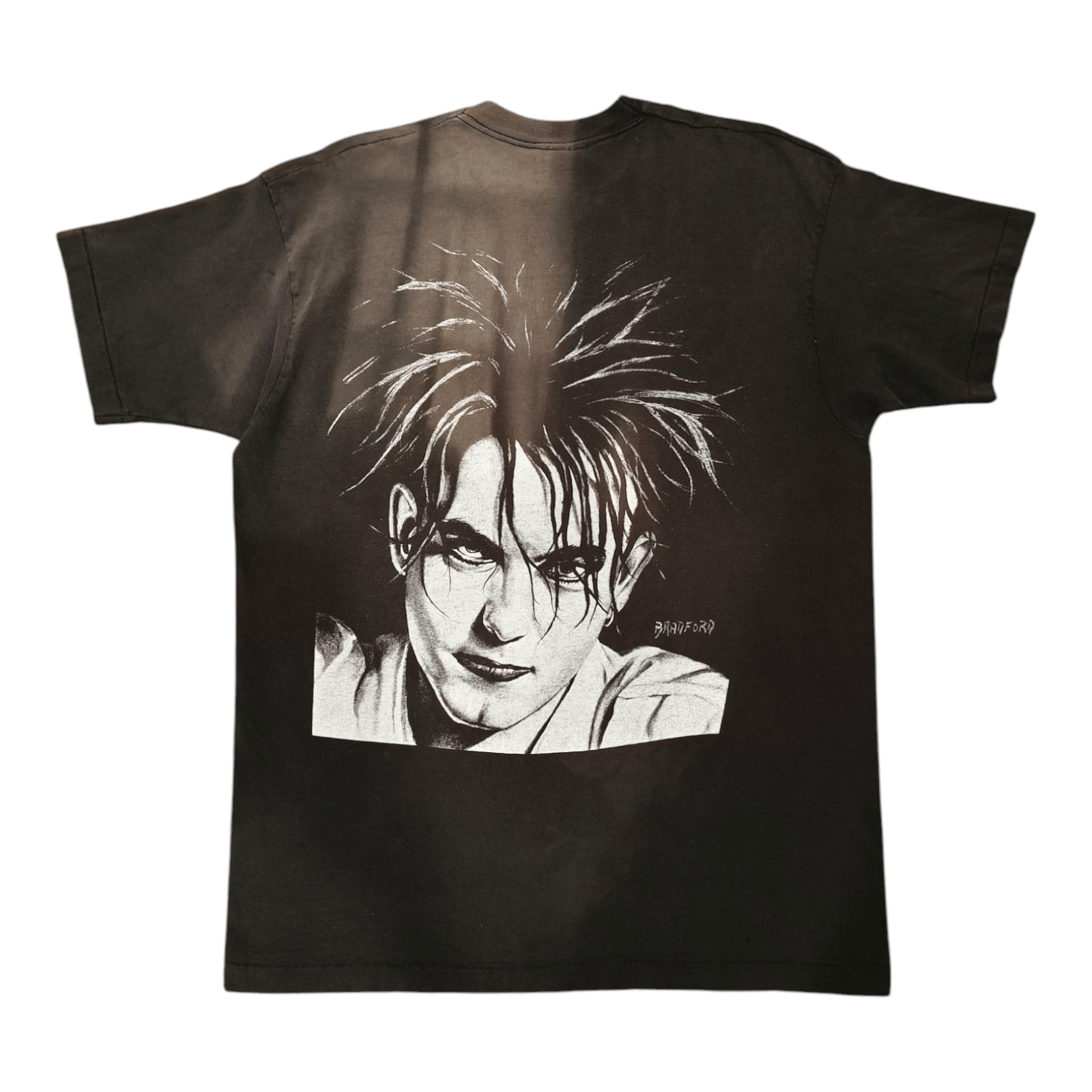 The Cure Vintage Bradford Gallery Robert Smith Tee Rare 90s Art Goth Size US XL / EU 56 / 4 - 13 Thumbnail
