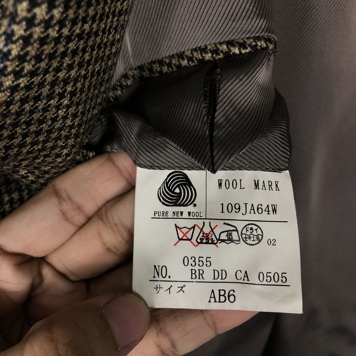 Designer × Japanese Brand × Vintage 📌VINTAGE WOOL DOUBLE BREAST COATS DAKS LONDON Size US M / EU 48-50 / 2 - 20 Thumbnail