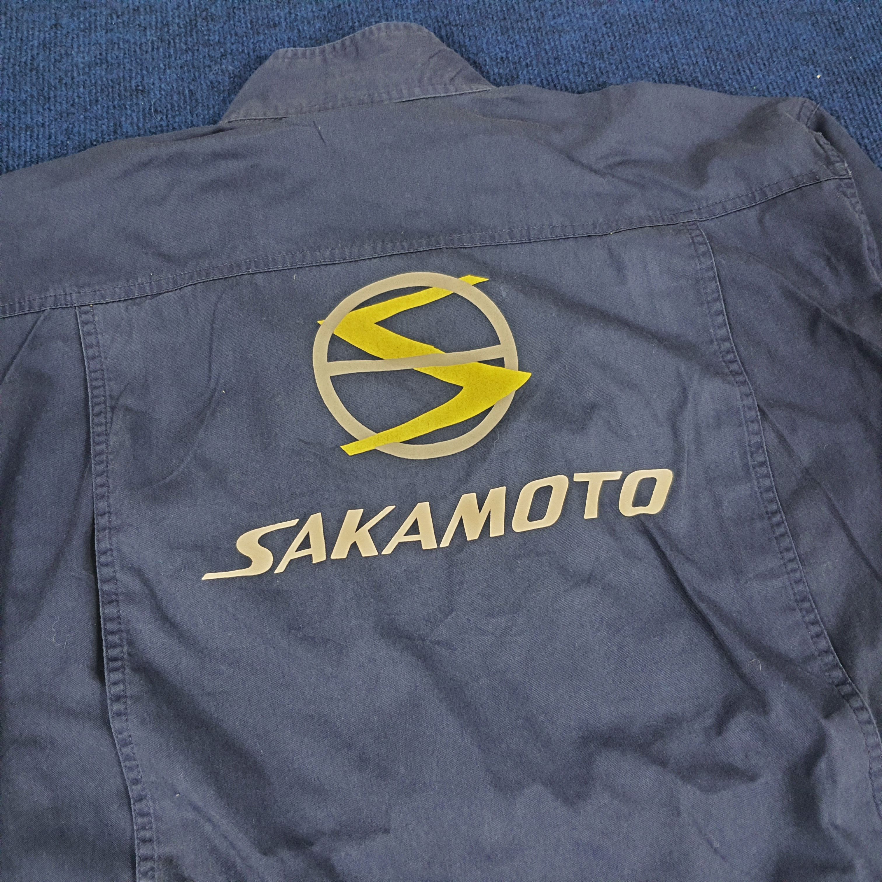 Japanese Brand × Vintage Vintage Sakamoto Japanese Brand Workwear Coverall Size US L / EU 52-54 / 3 - 2 Thumbnail