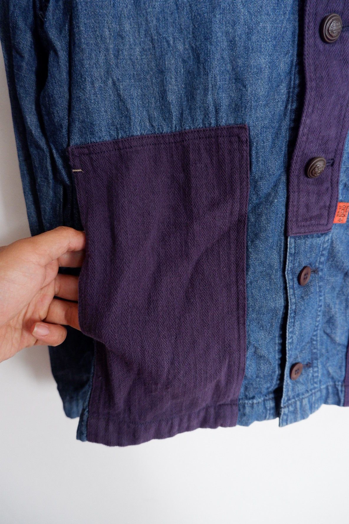 45rpm Vtg Nothern Truck Tech Indigo Shirts Size US L / EU 52-54 / 3 - 4 Thumbnail