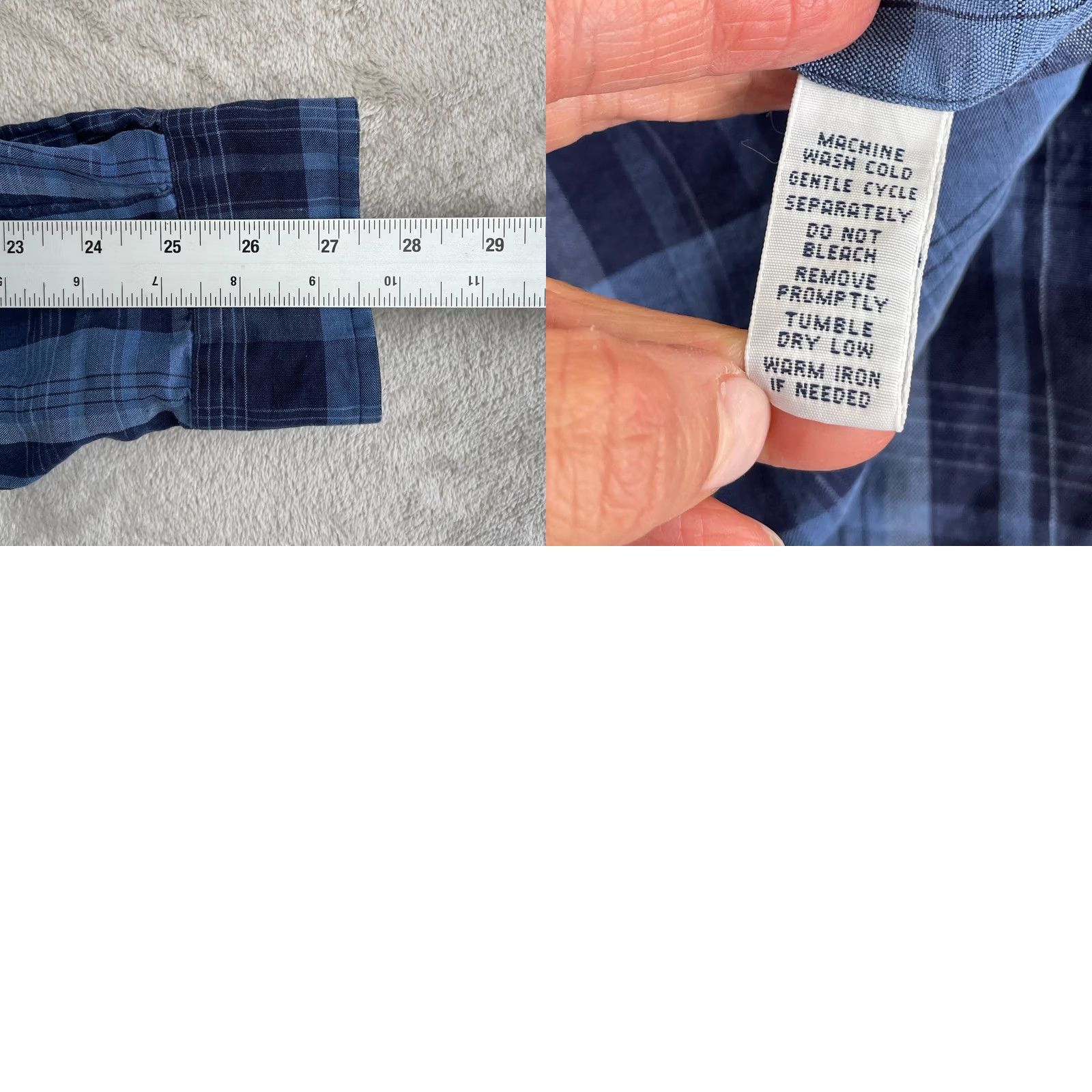 Polo Ralph Lauren VINTAGE Polo Ralph Lauren Shirt Men 2XLT Tall Blue Plaid Silk Linen Pony Preppy Size US XXL / EU 58 / 5 - 8 Thumbnail