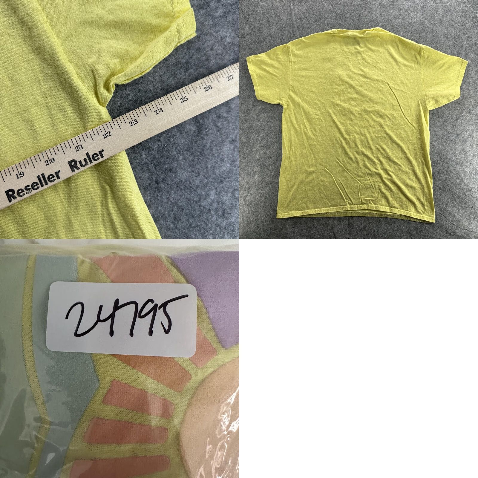 Vintage Fanjoy Maddy Taylor Men's T-Shirt XL Yellow Sun Graphic No Bad Days Cotton Tee Summer Casual Size US XL / EU 56 / 4 - 8 Thumbnail