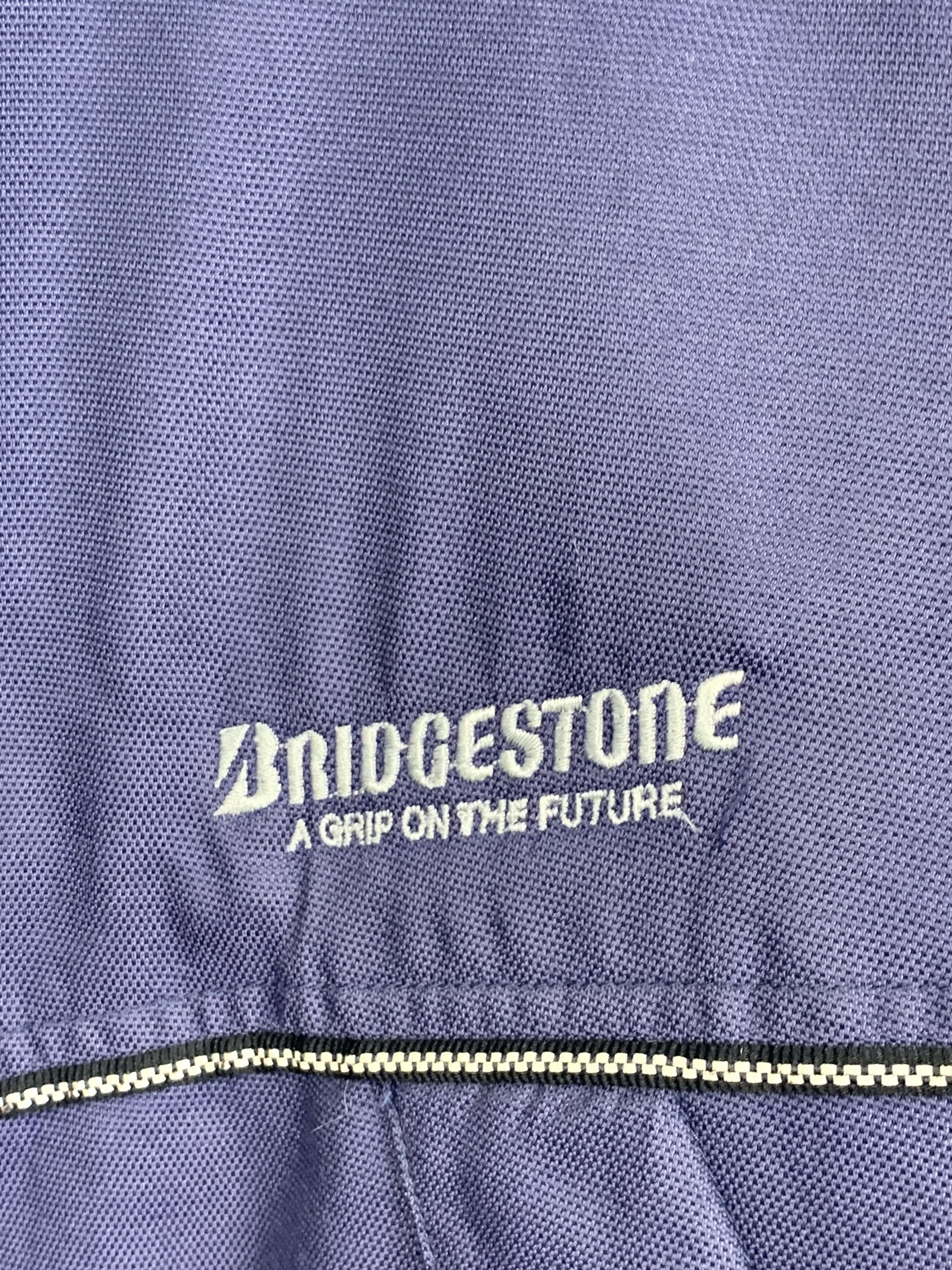 Vintage Vintage Bridgestone Racing Zipper Light Jacket J1193 Size US L / EU 52-54 / 3 - 8 Thumbnail