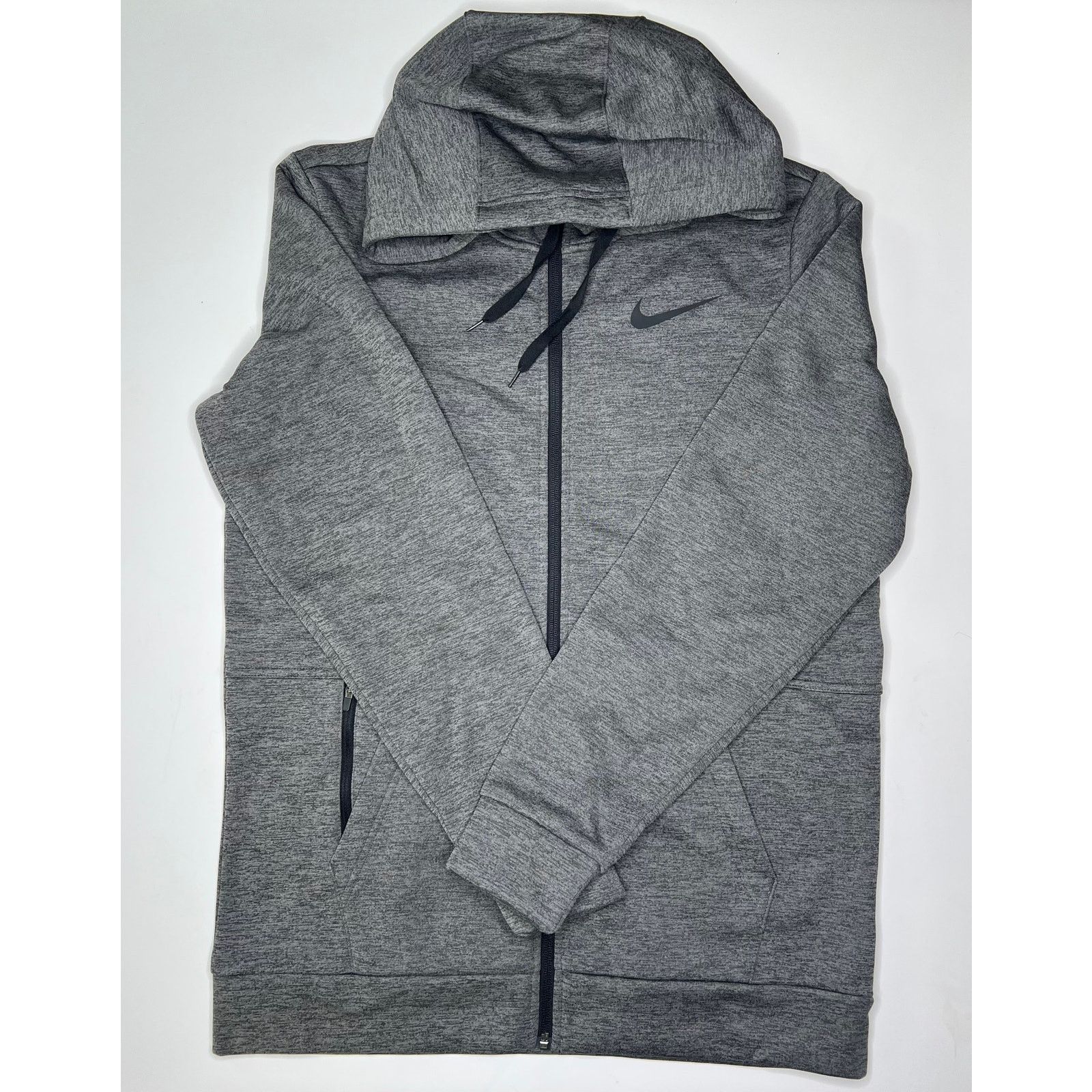 Nike Nike Dri-FIT Full Zip Hoodie Sweatshirt Gray Size Small mens Size US S / EU 44-46 / 1 - 1 Thumbnail