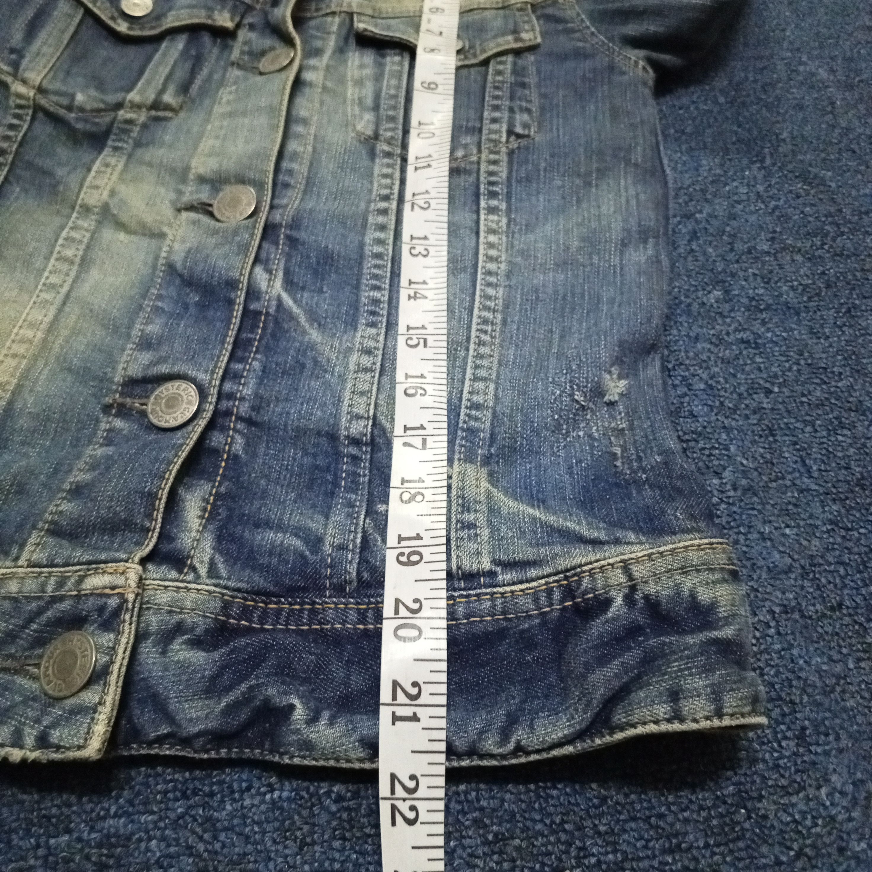 Hysteric Glamour DENIM JACKET HYSTERIC GLAMOUR Size XXS / US 00 / IT 34 - 12 Thumbnail