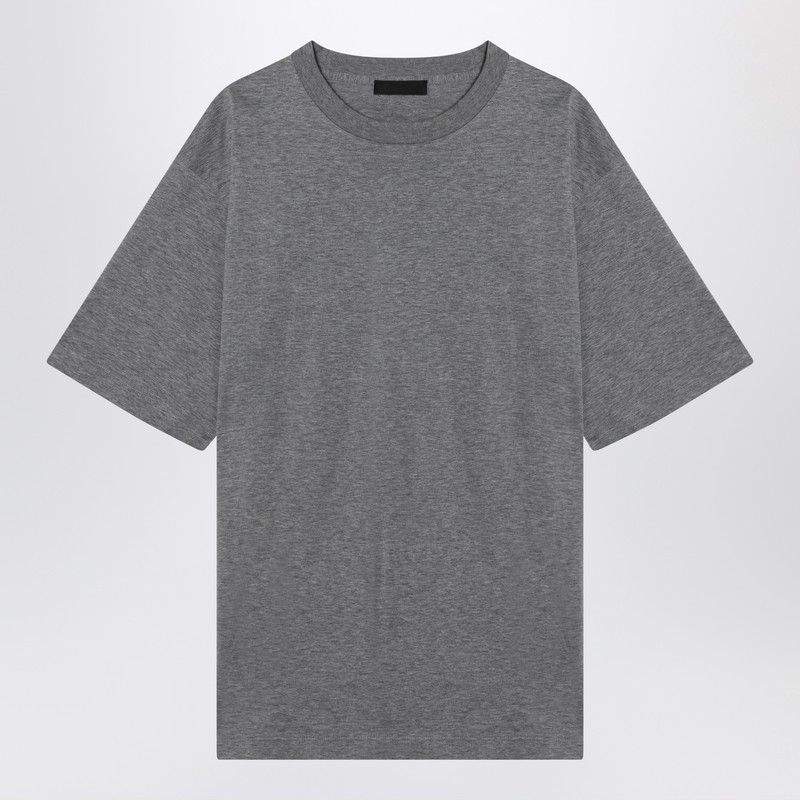 Tシャツ・カットソー PRADA SLATE GREY COTTON T-SHIRT Prada Prada Slate Grey Cotton T-Shirt | Grailed