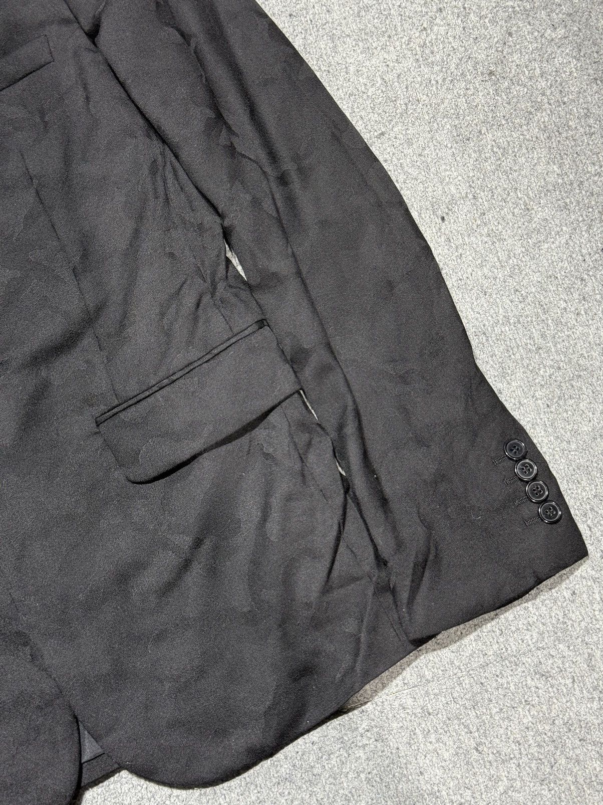 Hedi Slimane × Saint Laurent Paris Saint Laurent - HEDI SLIMANE - FW15 Silhouette Camou Blazer Size 46S - 4 Thumbnail