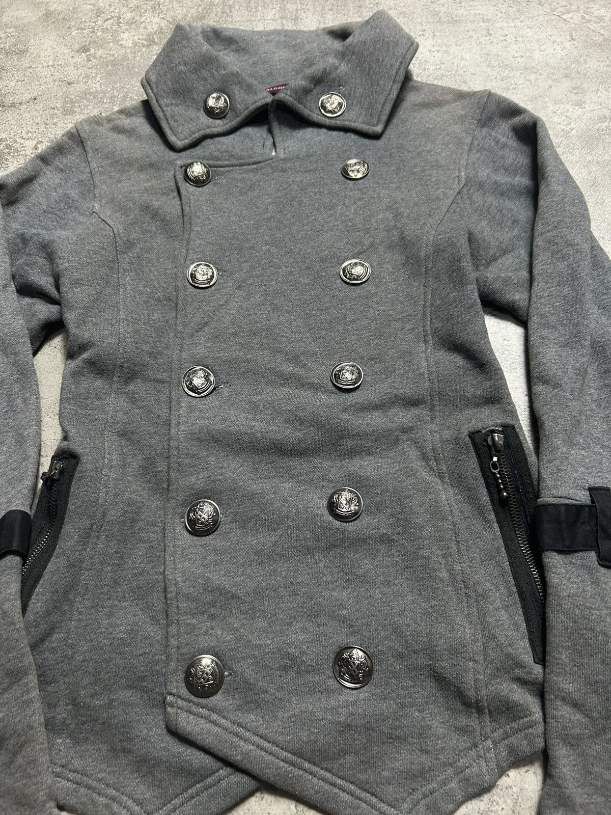 Japanese Brand Algonquins Napoleon Style Zip Pocket Shirt Size US M / EU 48-50 / 2 - 4 Thumbnail