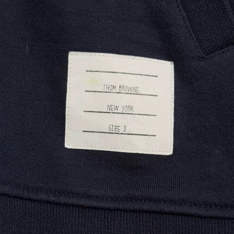 Thom Browne Thom Browne Zippered hooded sweater Size US L / EU 52-54 / 3 - 4 Thumbnail