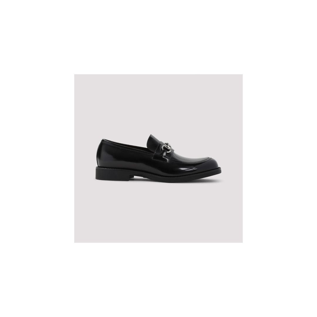 Gucci o1mt1gz0226 Men's Loafers With Horsebit in Black Size US 10 / EU 43 - 1 Thumbnail