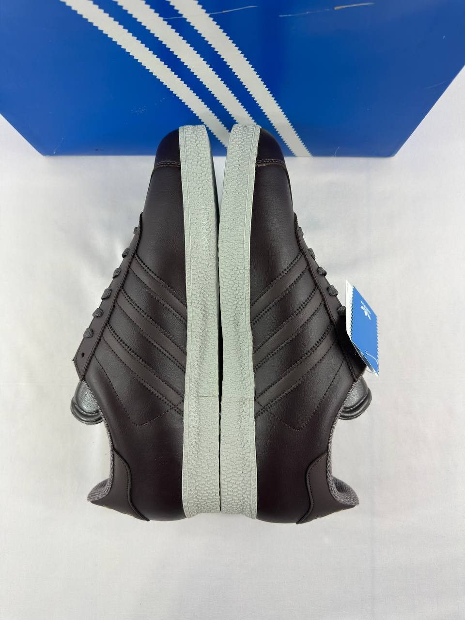 Adidas Adidas Gazelle 2 Brown 2012 Leather Shoes Size US 13 / EU 46 - 6 Thumbnail