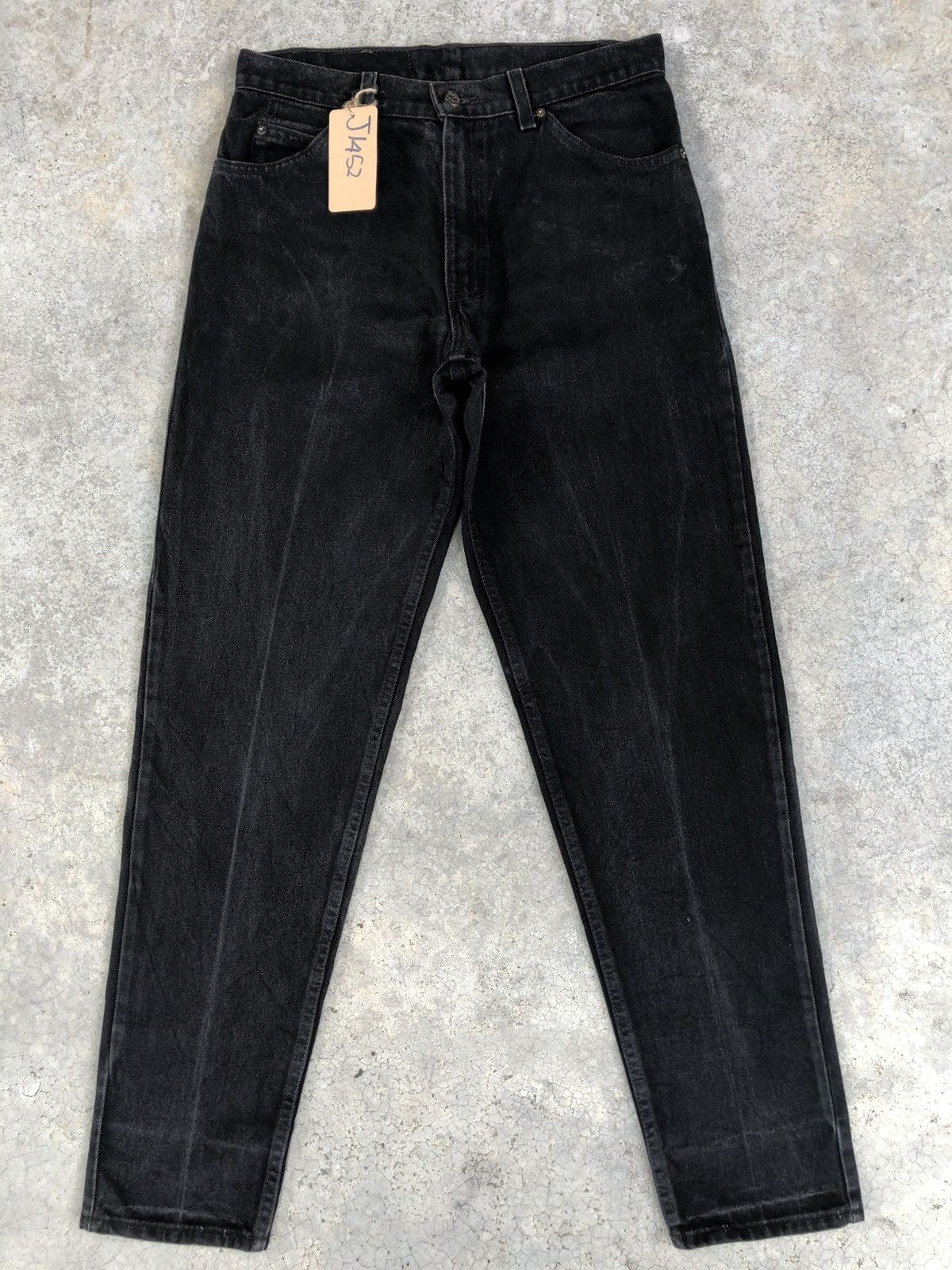 Levi's Vintage 90s Levis Orange Tab Baggy Distressed Jeans 550 Size US 31 - 1 Thumbnail