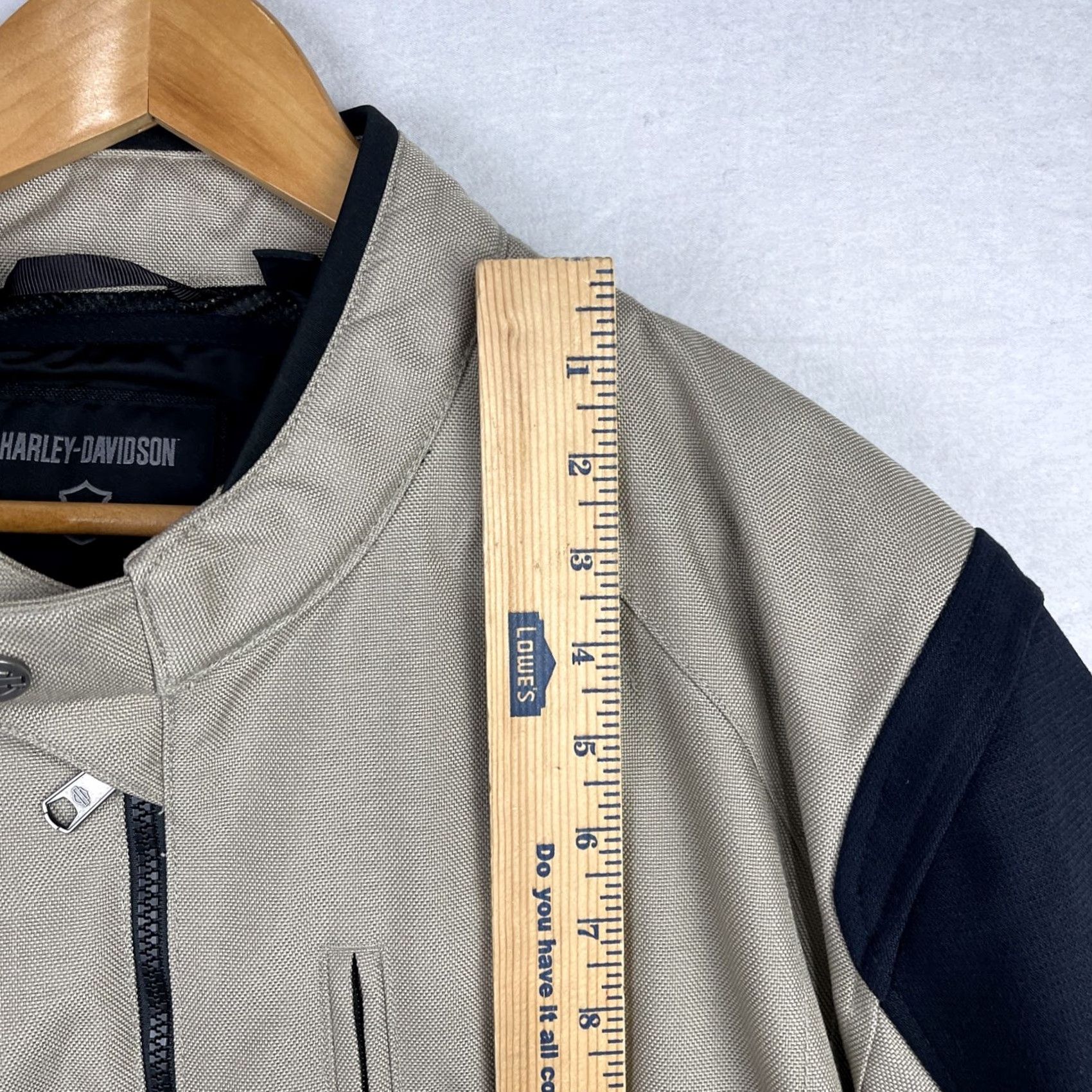 Harley Davidson Harley-Davidson Jacket Mens 3XL Brown Black Piledriver 2.0 Snap Tab Riding Zip Shirt Size US XXL / EU 58 / 5 - 5 Thumbnail