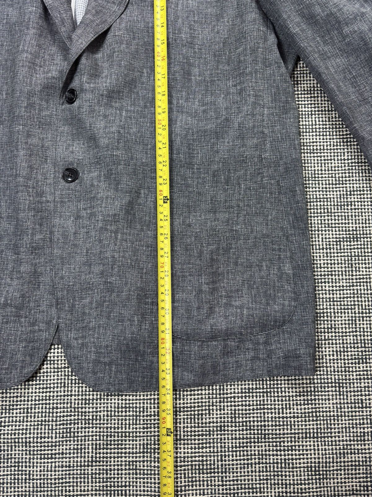 Isaia Isaia heritage poly micro comp sport blazer jacket luxury Size 46R - 10 Thumbnail