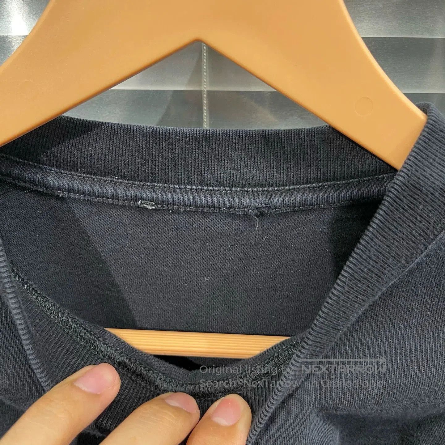 Balenciaga Black Short Sleeve T-Shirt. Size US S / EU 44-46 / 1 - 3 Thumbnail
