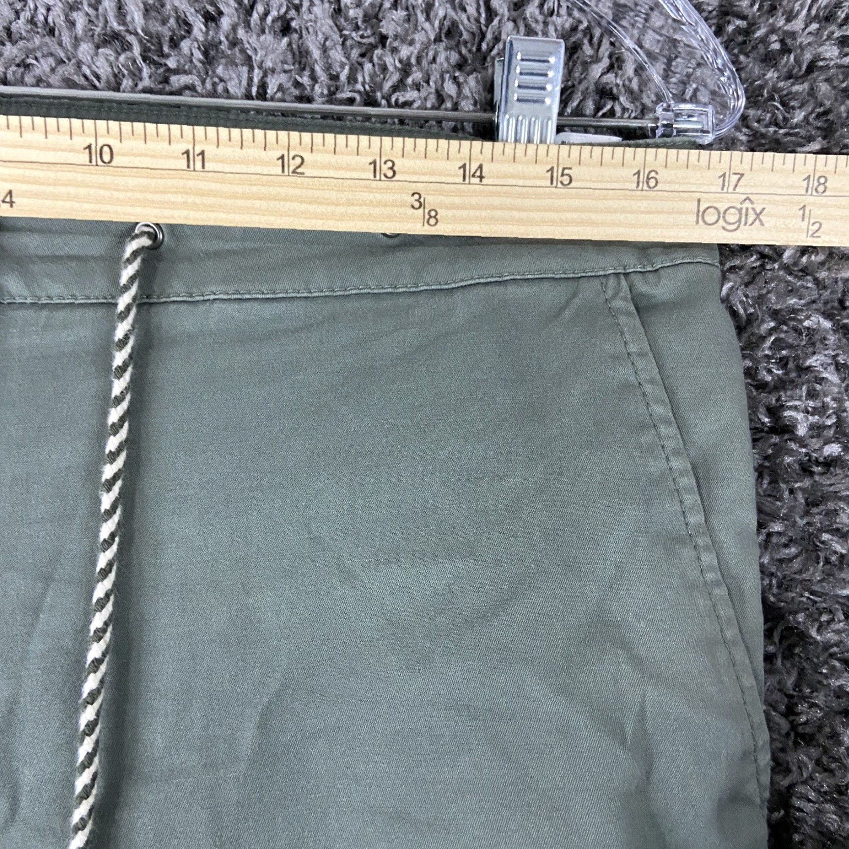 Talbots TALBOTS Wide Crop Green Pants Women’s 6 Regular Size 28" / US 6 / IT 42 - 7 Thumbnail
