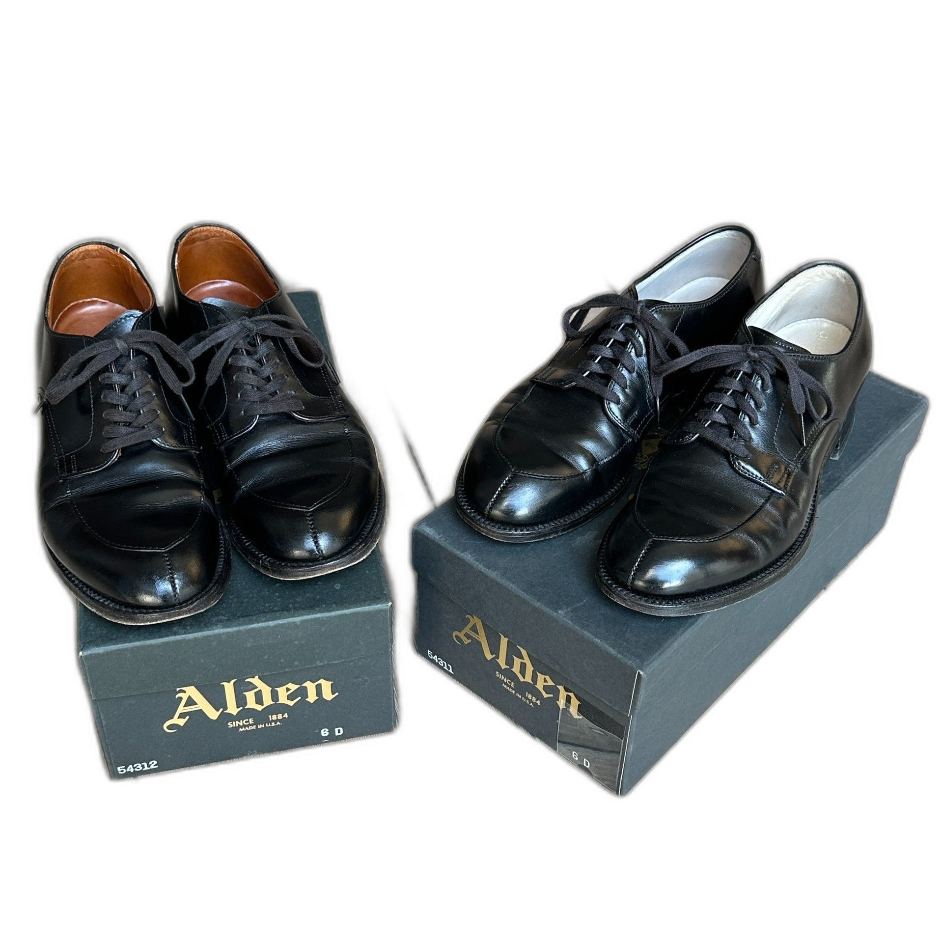 Alden Alden V-tip M Last Dress Shoes Size US 6 / EU 39 - 1 Thumbnail