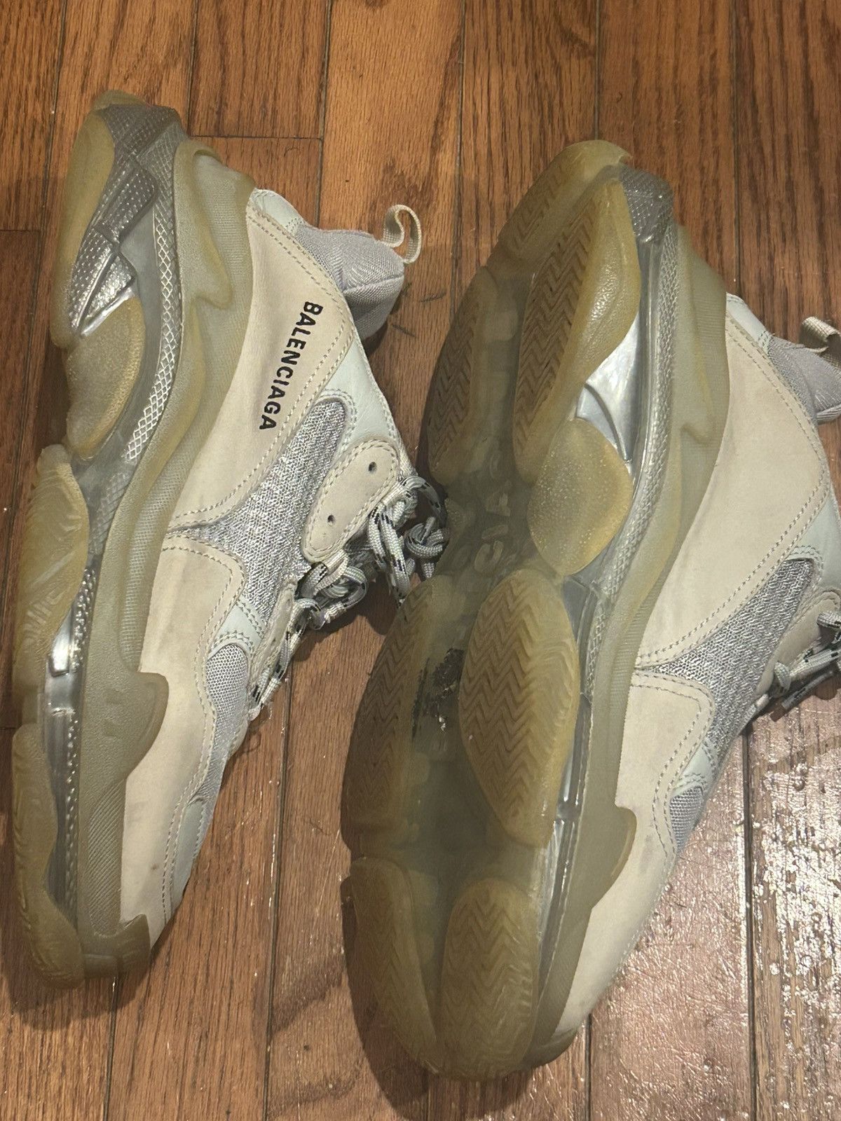 Balenciaga Triple S Clear Sole LAST DROP MF STEAL Size US 10 / EU 43 - 9 Thumbnail