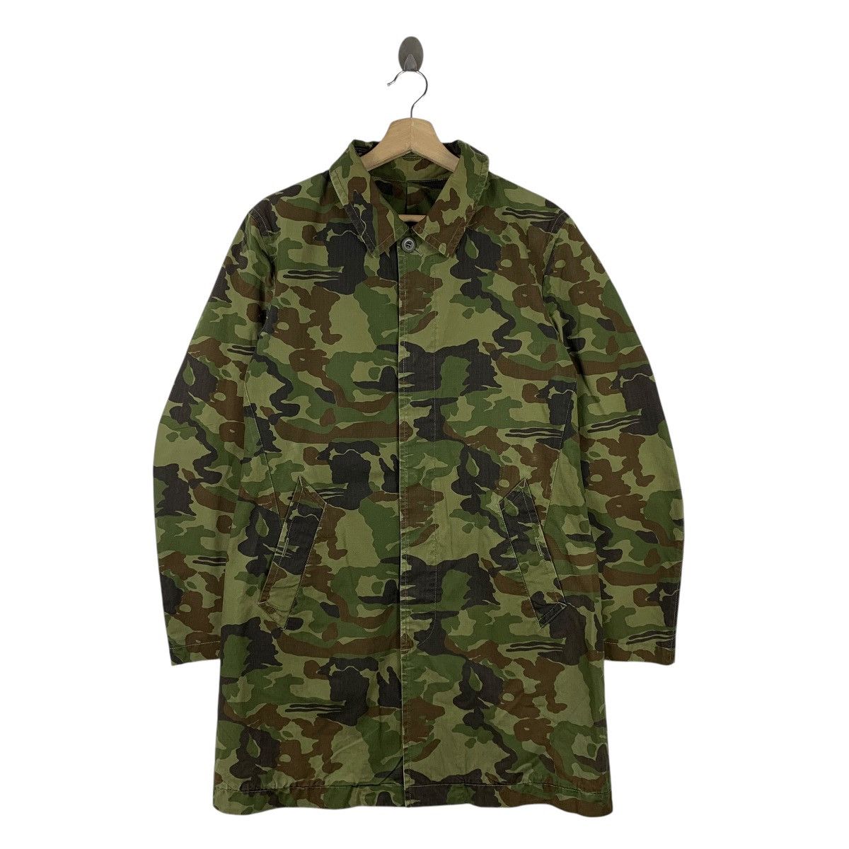 Vintage ENGLATAILOR Great Britain Camouflage Army Jacket Size US M / EU 48-50 / 2 - 1 Thumbnail