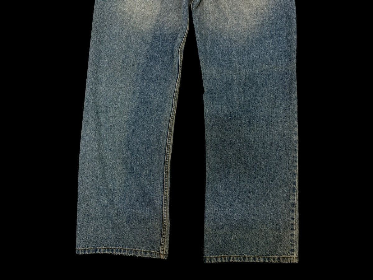 Tribal Streetwear Y2K 🔥 TRIBAL FADE BLUE WASHED BAGGY LOOSE DENIM JEANS Size US 38 / EU 54 - 11 Thumbnail