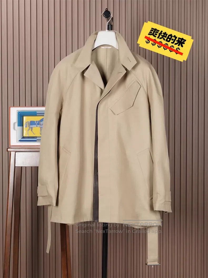 Hermes Hermes Men's 2024 Runway Windbreaker Jacket Size US M / EU 48-50 / 2 - 1 Thumbnail