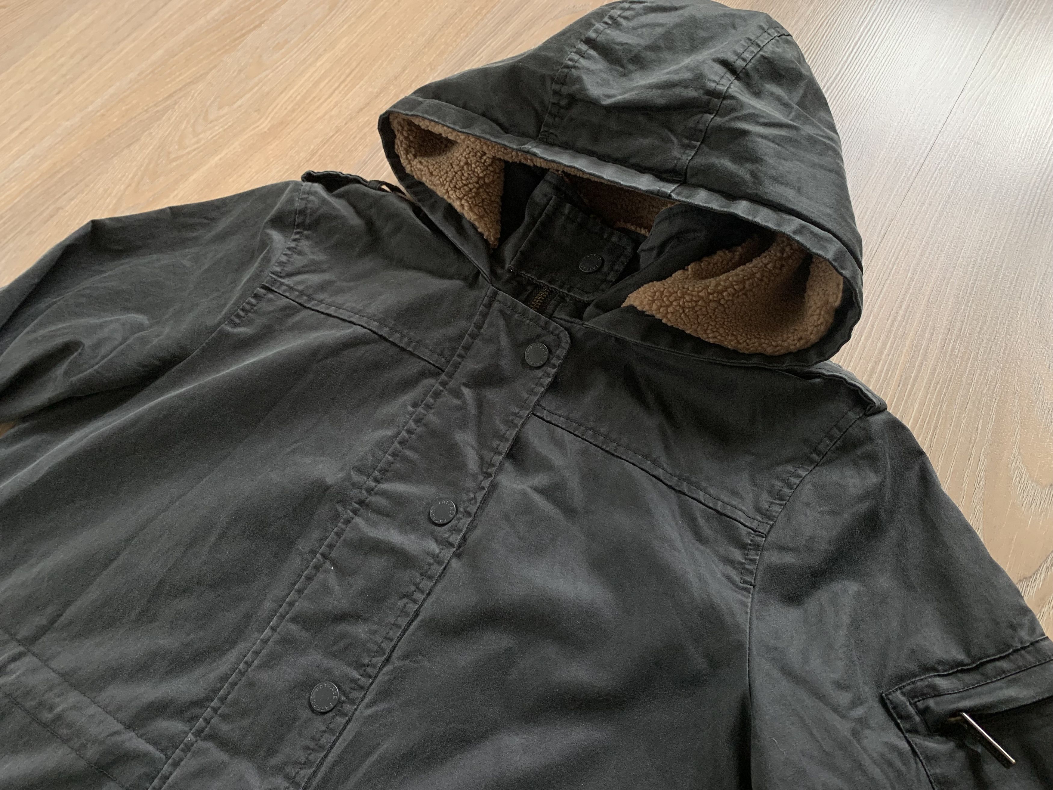 FatFace Fat Face Vintage Wax Hood Coat Size US L / EU 52-54 / 3 - 4 Thumbnail