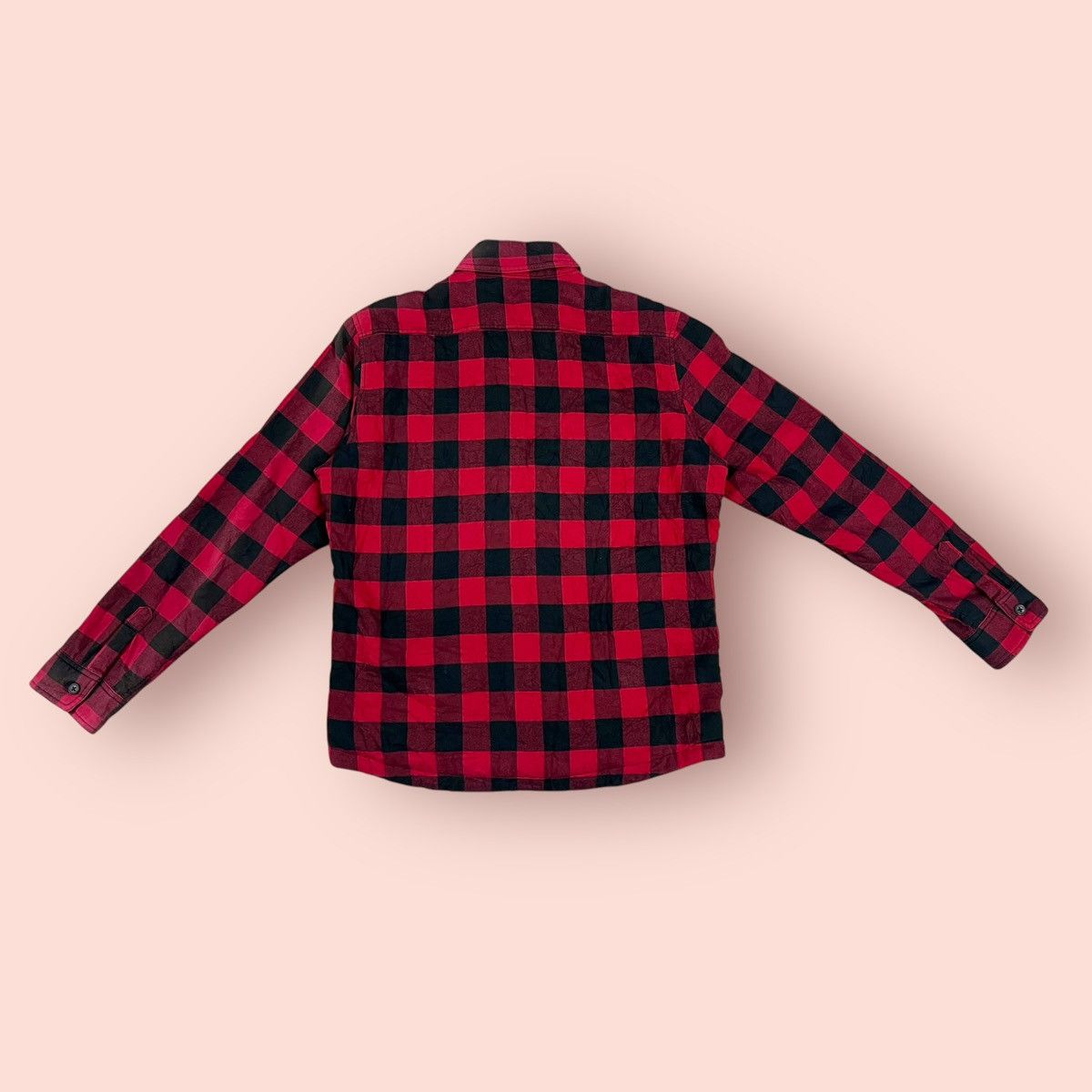Flannel × Jun Takahashi × Uniqlo VINTAGE UNIQLO DOUBLE CHEST POCKET FLEECE LINING FLANNEL Size US L / EU 52-54 / 3 - 12 Thumbnail