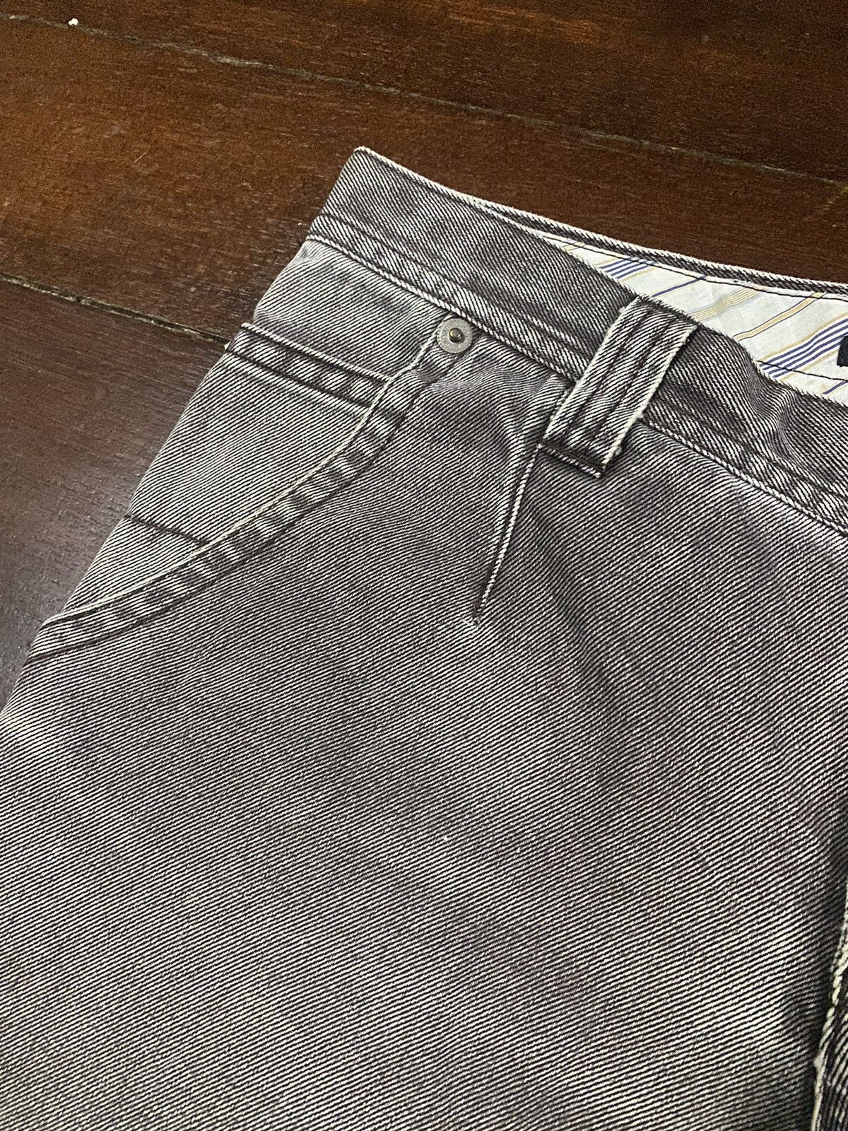 If Six Was Nine × Le Grande Bleu (L.G.B.) × Tornado Mart FIRE 🔥 Buona Giornata Flare BOOTCUT BELL BOTTOM WIDE LEG Size US 34 / EU 50 - 7 Thumbnail