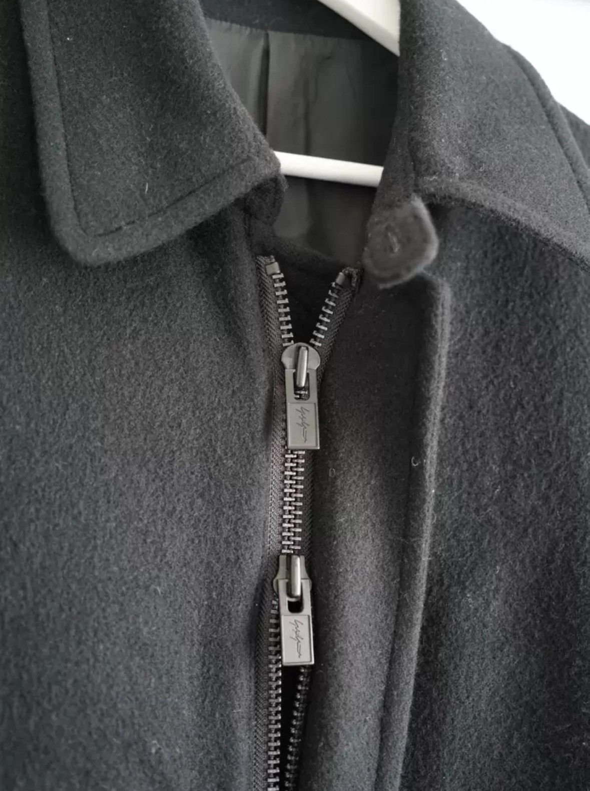 Yohji Yamamoto Yohji Yamamoto 20aw Zipper Drawstring Wool Coat Size US S / EU 44-46 / 1 - 3 Thumbnail