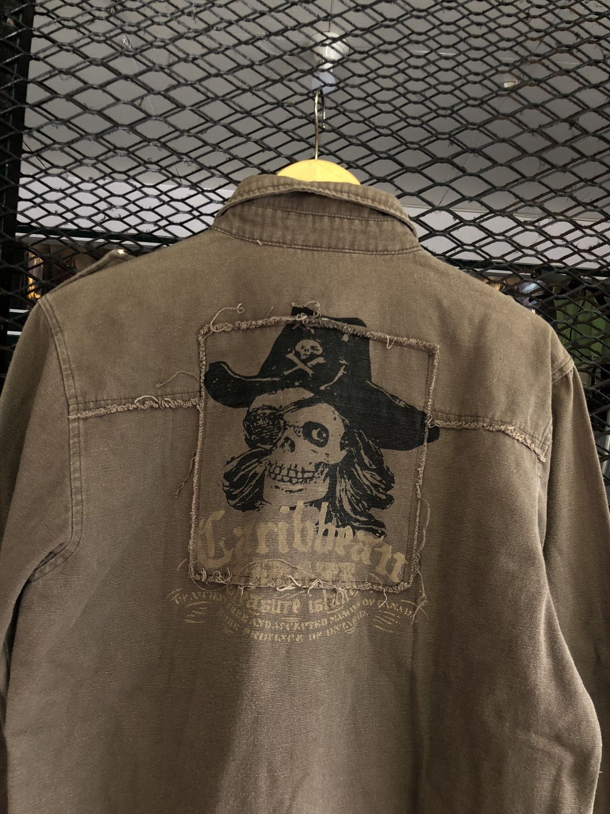 Japanese Brand JAPANESE KOMIE BOYS CARRIBEAN DISTRESSED SKULL DESIGN Size US L / EU 52-54 / 3 - 4 Thumbnail