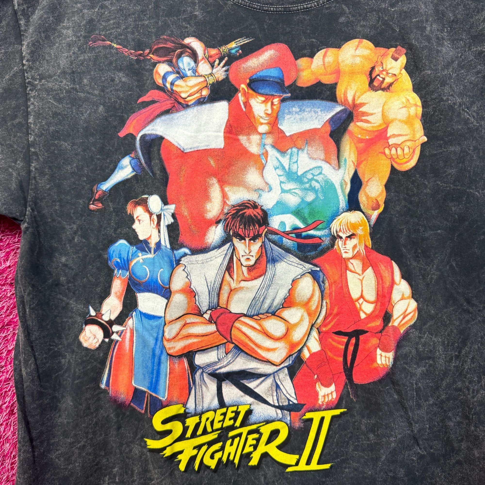 Street Fighter Street Fighter 2 Super Nintendo Character List Tee Medium Size US M / EU 48-50 / 2 - 2 Thumbnail