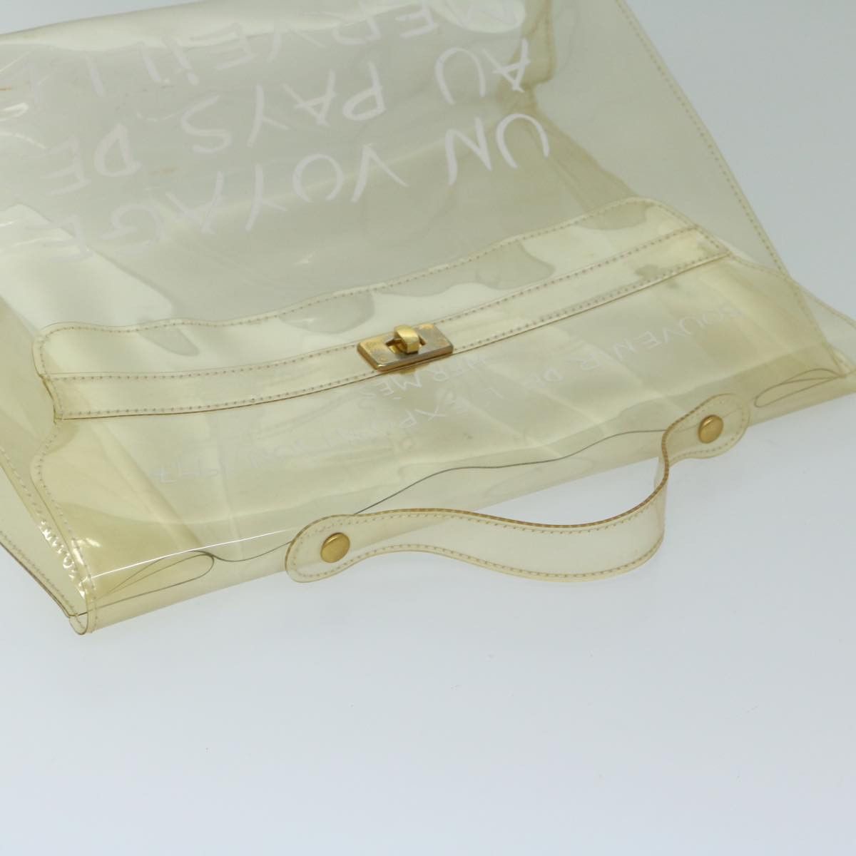 Hermes HERMES Vinyl Kelly Hand Bag Vinyl Clear Size ONE SIZE - 6 Thumbnail