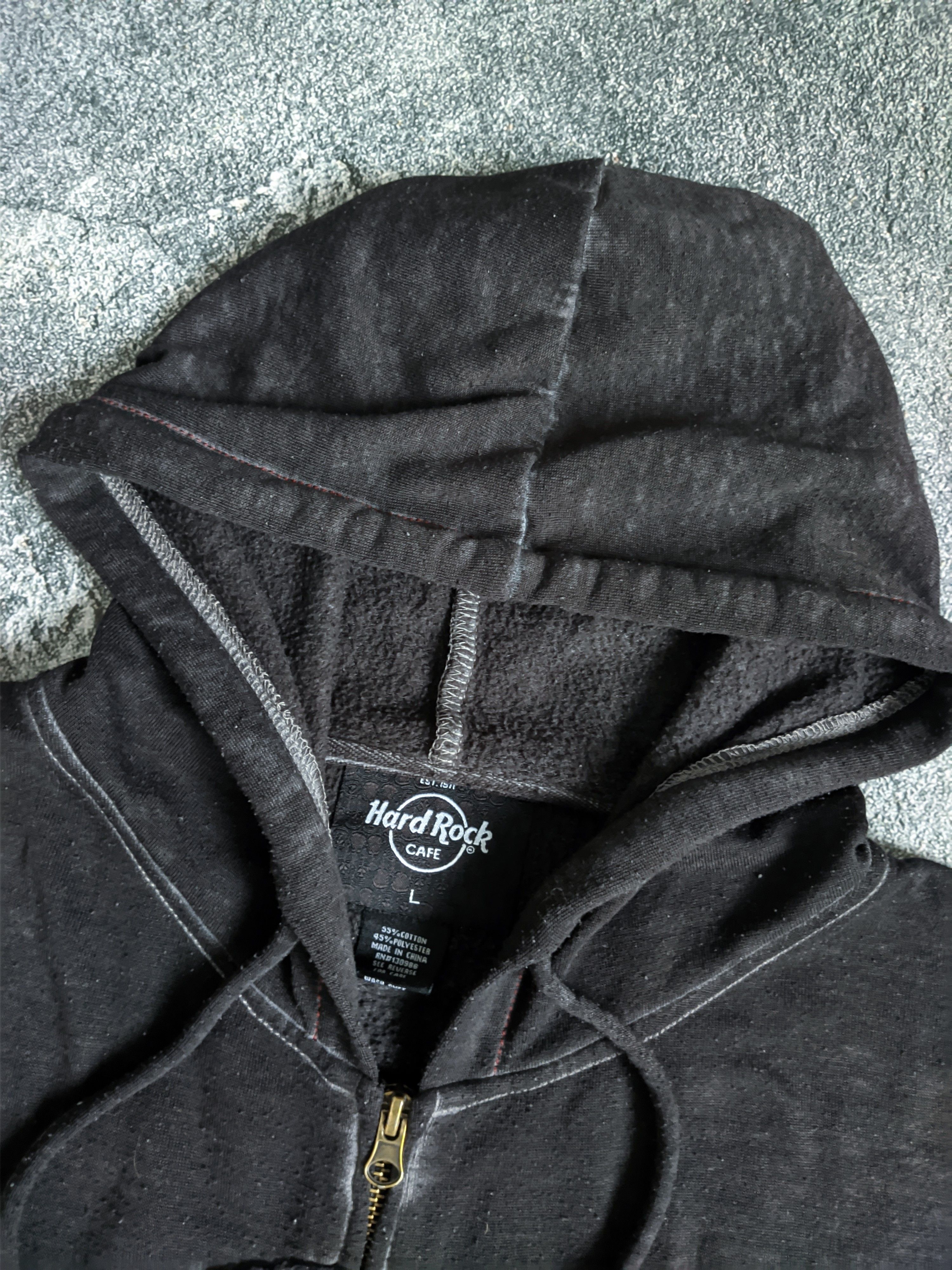 Hard Rock Cafe Vintage Hard Rock Cafe zip hoodie y2k manchester Size US L / EU 52-54 / 3 - 4 Thumbnail