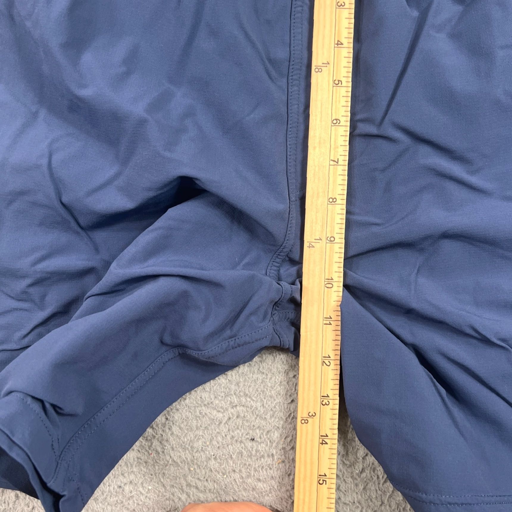 Vintage Myles Apparel Shorts Mens Large Long Pockets Drawstring Gym Athleisure Blue Size US 33 - 4 Thumbnail
