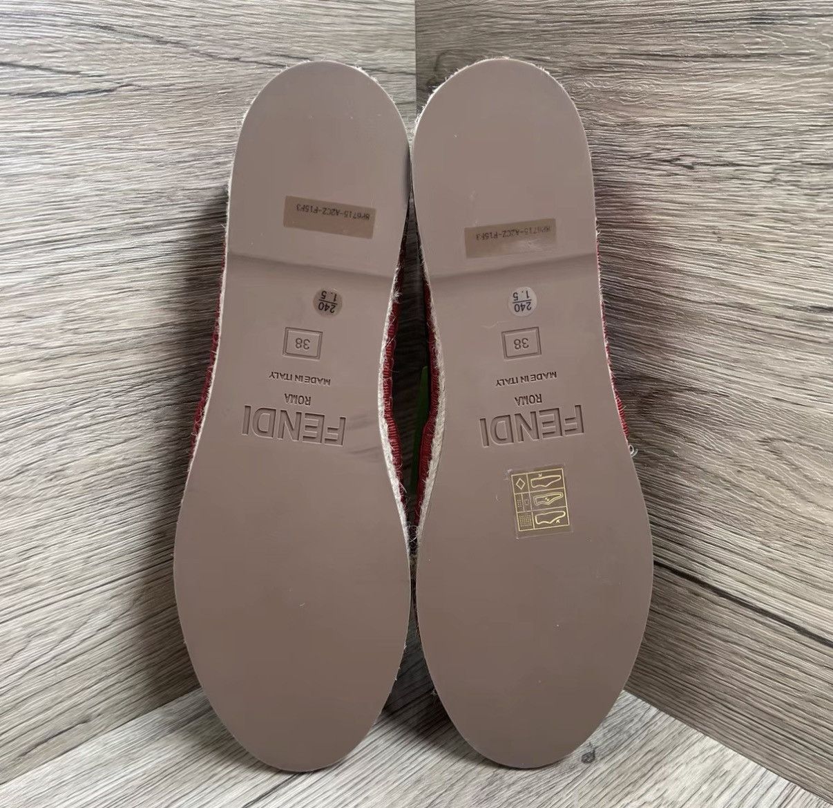 Fendi Fendi Red & Blue Espadrilles J41 Size US 8 / IT 38 - 5 Thumbnail